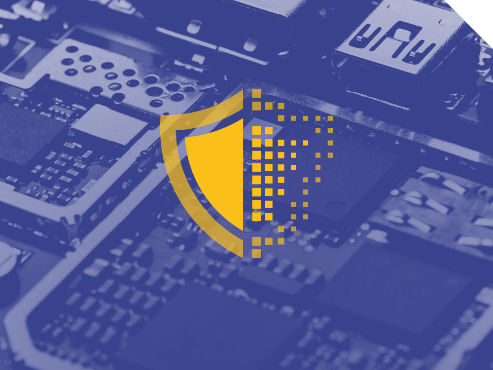 Banner viola e giallo cyberconsulting